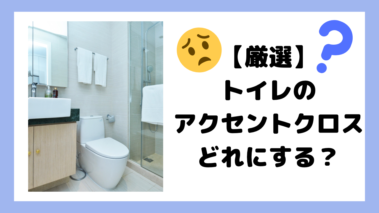 厳選 トイレにオススメなアクセントクロス９選 1day1fun